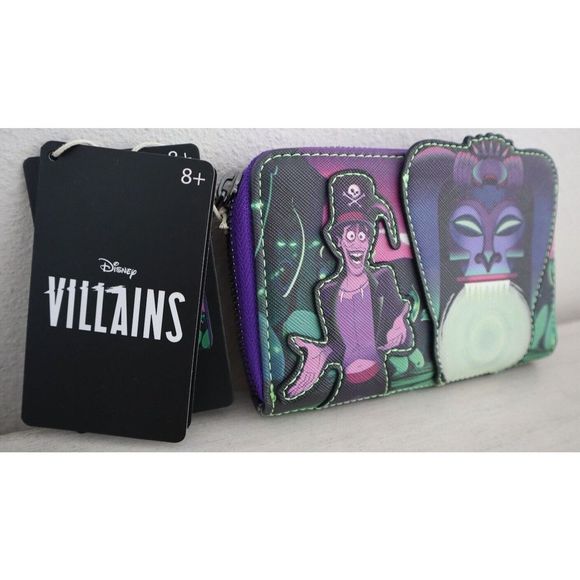 Loungefly WDWA2014 Disney Princess & The Frog Dr Facilier Zip Around Wallet - Picture 3 of 7